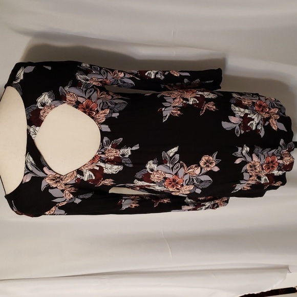 ❤ 3/$30 Bebop boho mini dress or tunic top - Picture 3 of 13